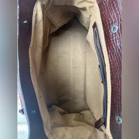 Fendi Zucca Brown Canvas Shoulder/Hand Bag - Picture 15 of 16